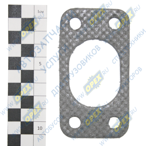 Д21А-1201023 Прокладка прямоуг. 50х95 с овальн. отв. глушителя Т-25,30 Techno Drive